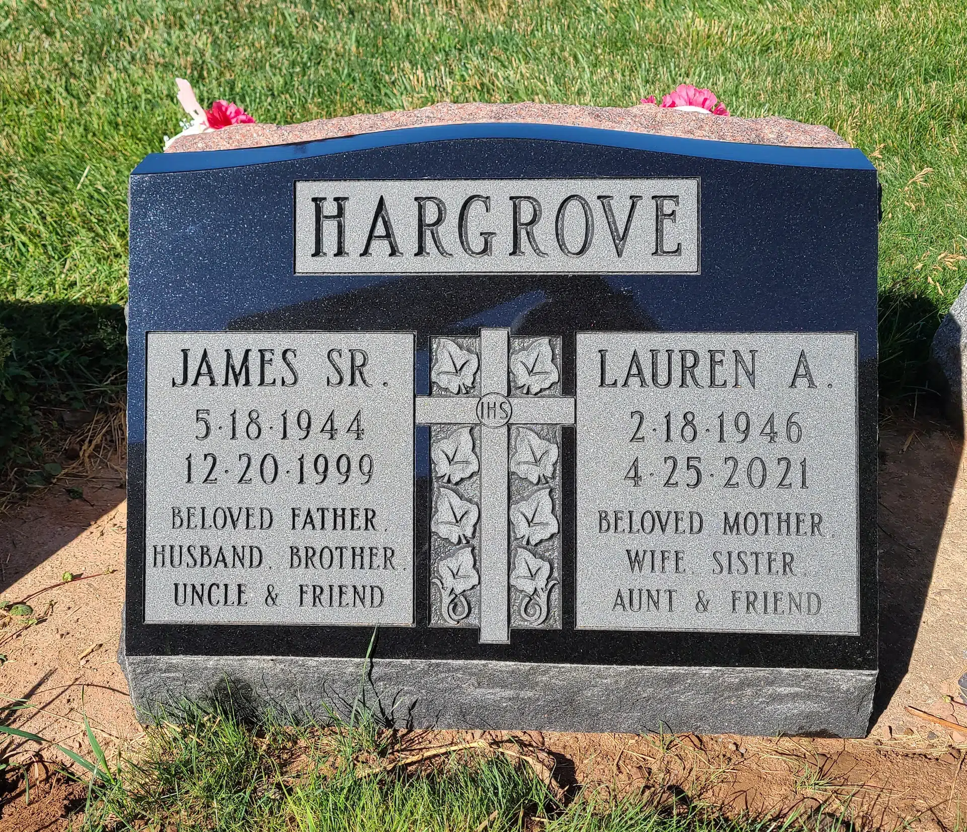 Granite Memorial Monument hand-carved by NJ Memorial Monuments in NJ — image 2